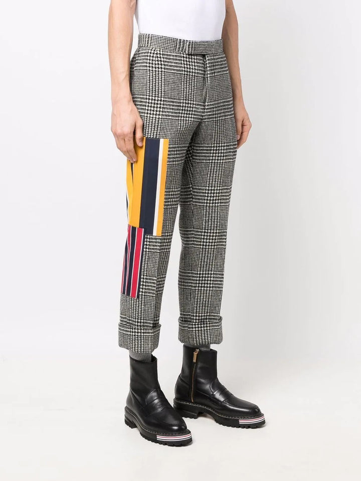 Thom Browne Houndstooth Backstrap Trousers Multi 3