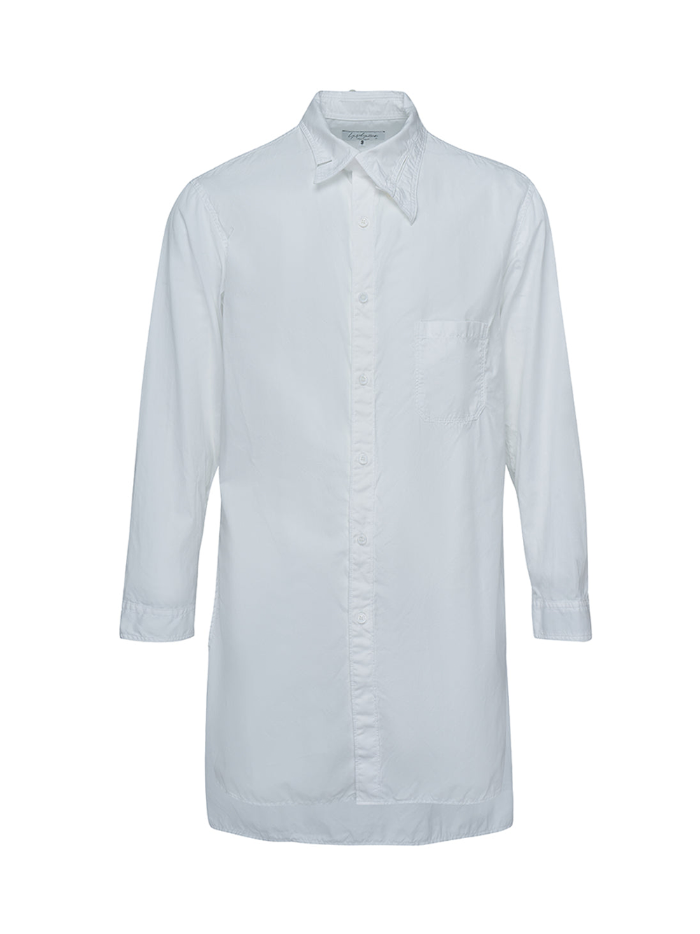 Yohji Yamamoto Chainstich Changing Collar Shirt White 1