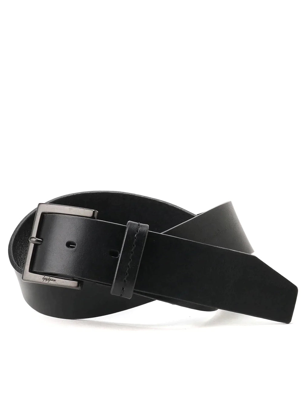 Yohji Yamamoto 30mm Plain Belt Black 2