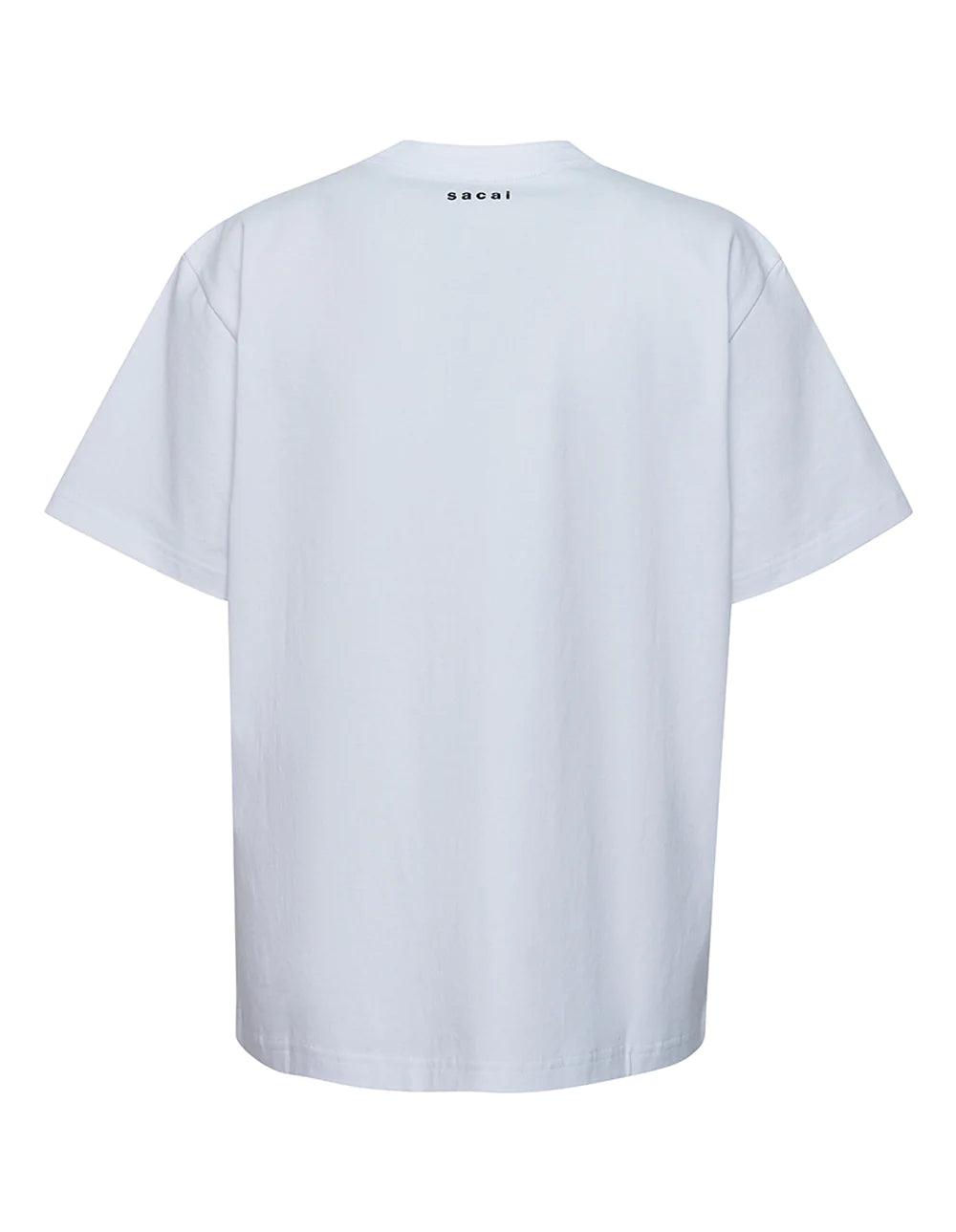 sacai Back To Back To Back T-Shirt White 2