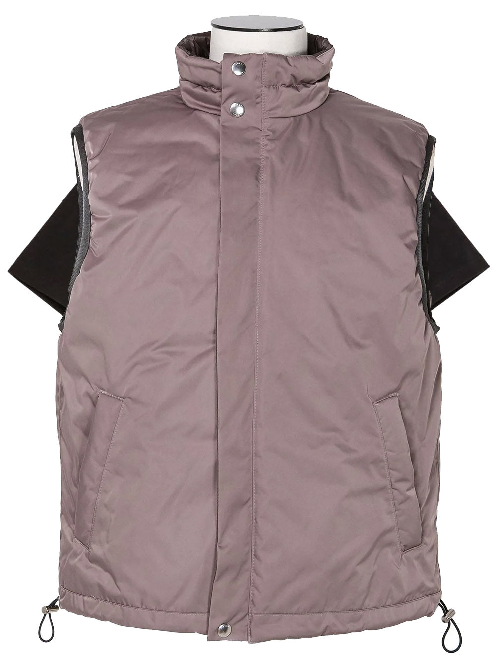 sacai Reversible Padded Vest Purple 1