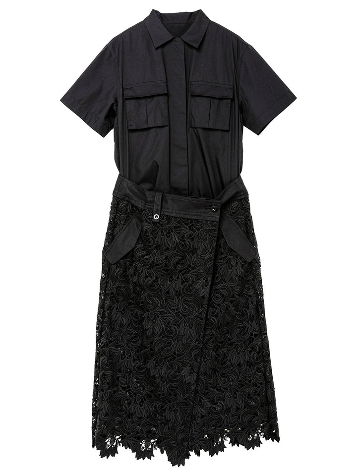 sacai SACAI X CLUB21 50th Anniversary Dress Black 1